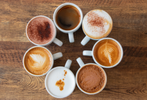 Different kind of coffee